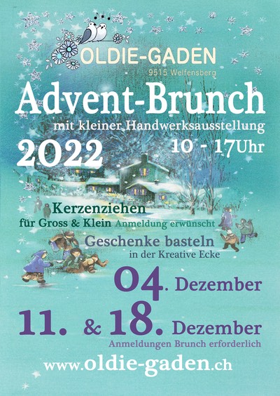 Advents-Brunch Flyer 202 A4